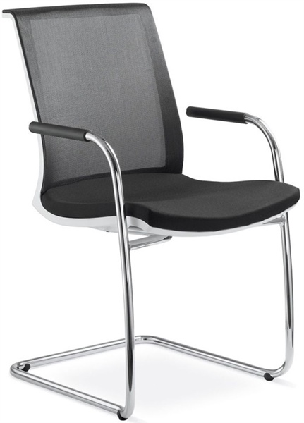 Konferenčná stolička LYRA NET 213-Z-N4, kostra chrom