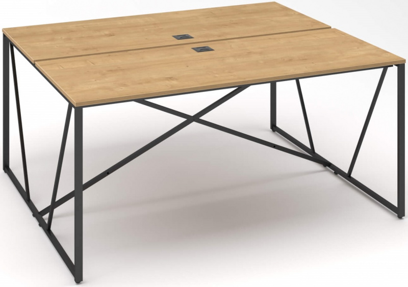 Písací stôl ProX dvojmiestny 158x163x74,3