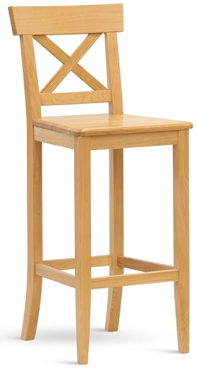 Barová stolička HOKER bar dub masív