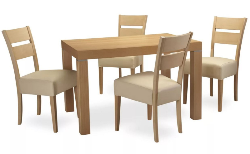 Jedálenský stôl Split lamino 80-180 x 80 cm