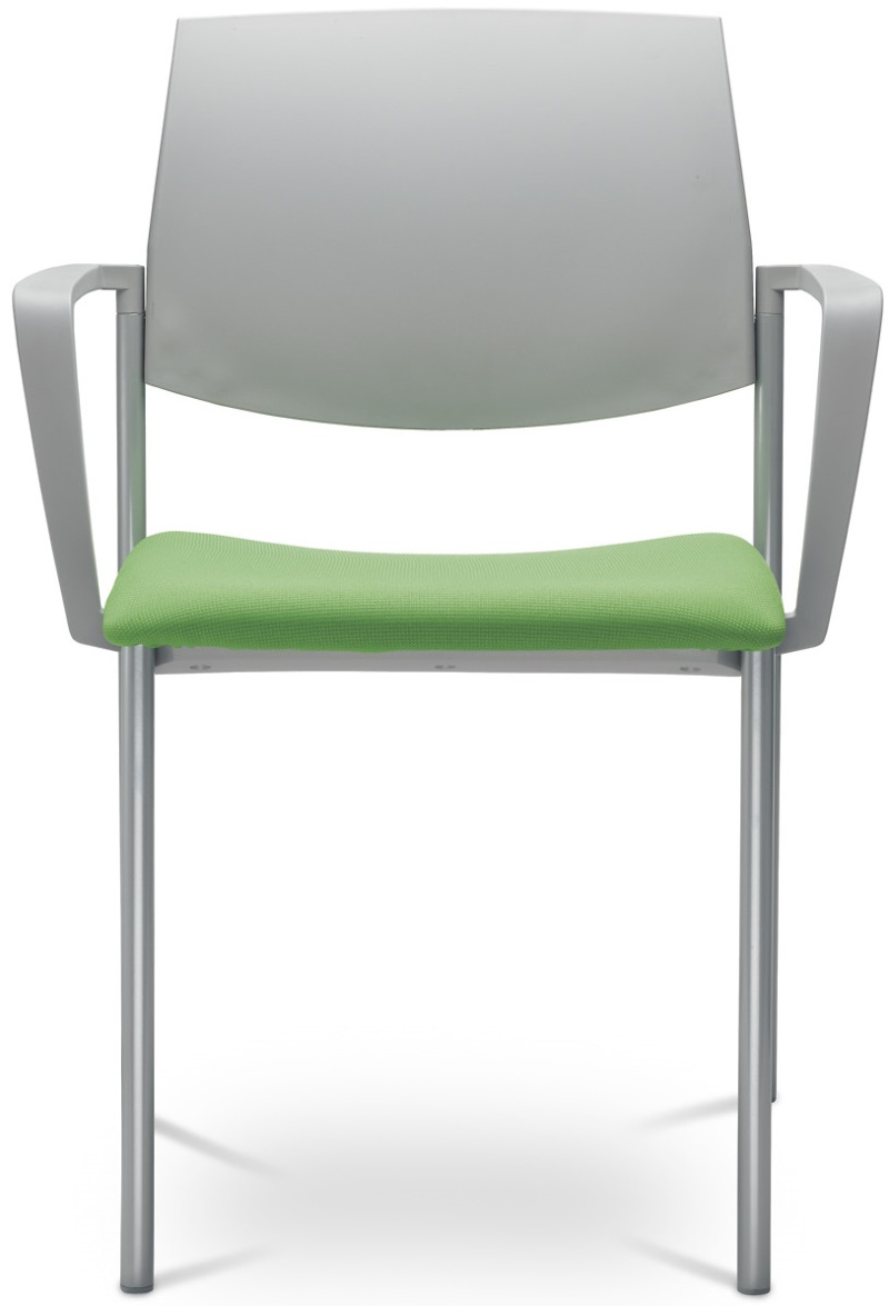 Konferenčná stolička SEANCE ART 180-N2 BR-N2, kostra sivá