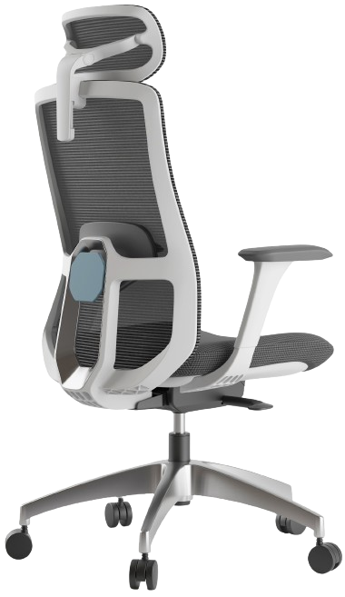 Kancelárska stolička WISDOM, sivý plast, svetlo sivá