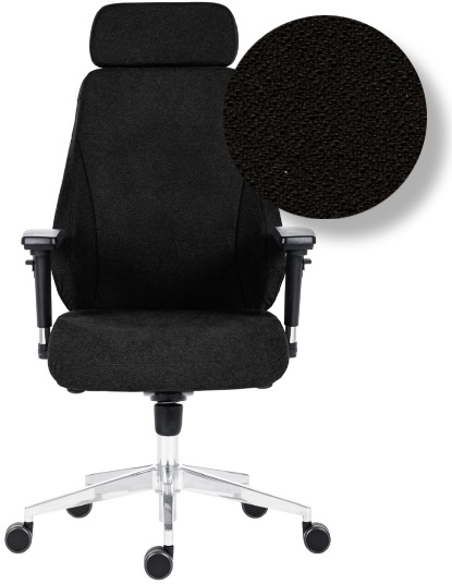kancelárska stolička 5030 Nella ALU PDH Bondai BN7 čierna
