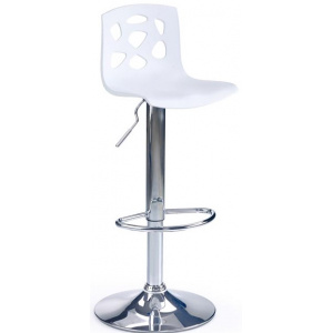 barová stolička H48 bielá 