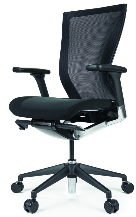 Kancelárska stolička SIDIZ čierná podnož   gallery main image