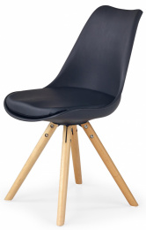 Jedálenská stolička K201 čierná