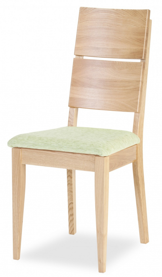 Jedálenská stolička Spring K2 dub masív, látka gallery main image