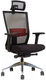 Kancelárská stolička WINDY čierno-červená