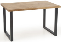 Jedálenský stôl RADUS masív prírodný dub 160x90 cm