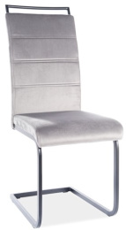 Jedálenská stolička H441 svetlo šedá