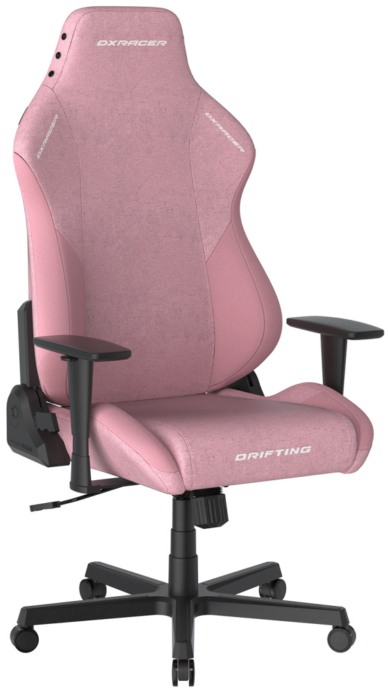 Herná stolička DXRacer DRIFTING ružová, látková gallery main image