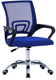 kancelárska stolička KA-L103 BLUE modrá