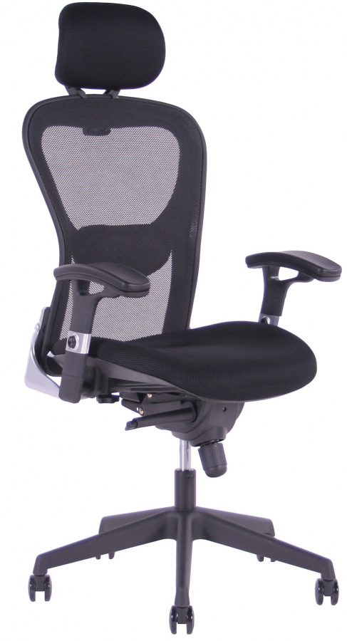 Kancelárska stolička PADY, čierna vzorový kus Rožnov gallery main image