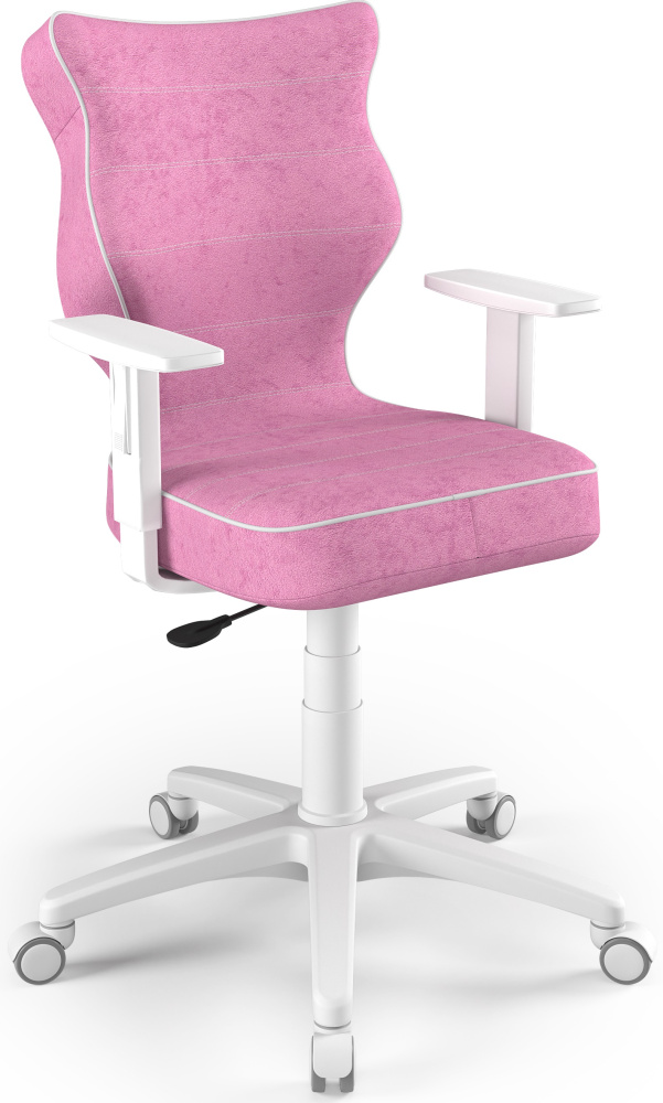 Detská stolička DUO White 6, ružová Visto VS08 gallery main image