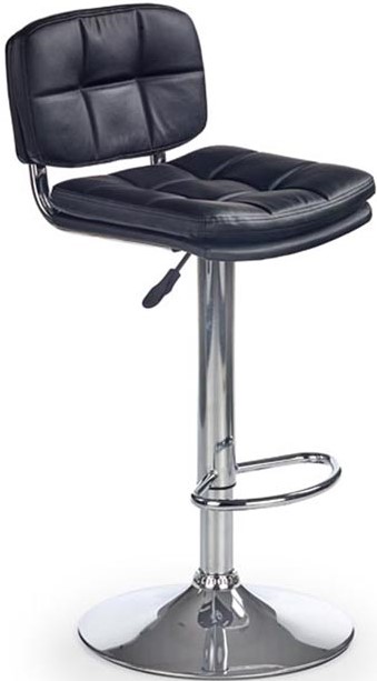 barová židle H75 čierna halmar