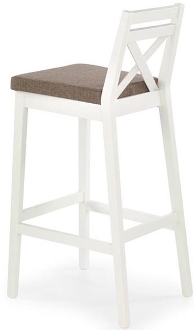 Barová stolička Borys biela halmar