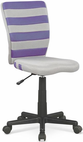 detská stolička FUEGO šedo-fialová