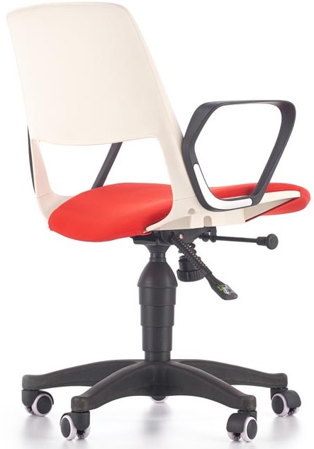 detská stolička JUMBO bielo-červená