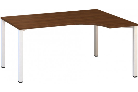 ALFA 200 stôl kancelárský 220, 180x120 cmrohový pravý