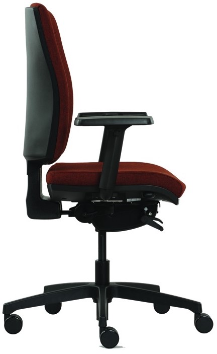 kancelářská židle Anatom AT 985 A od RIM čalouněný sedák a opěrák