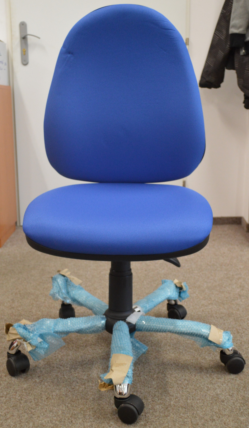 stolička PANTHER ASYN C D4 modrá, č. AOJ090