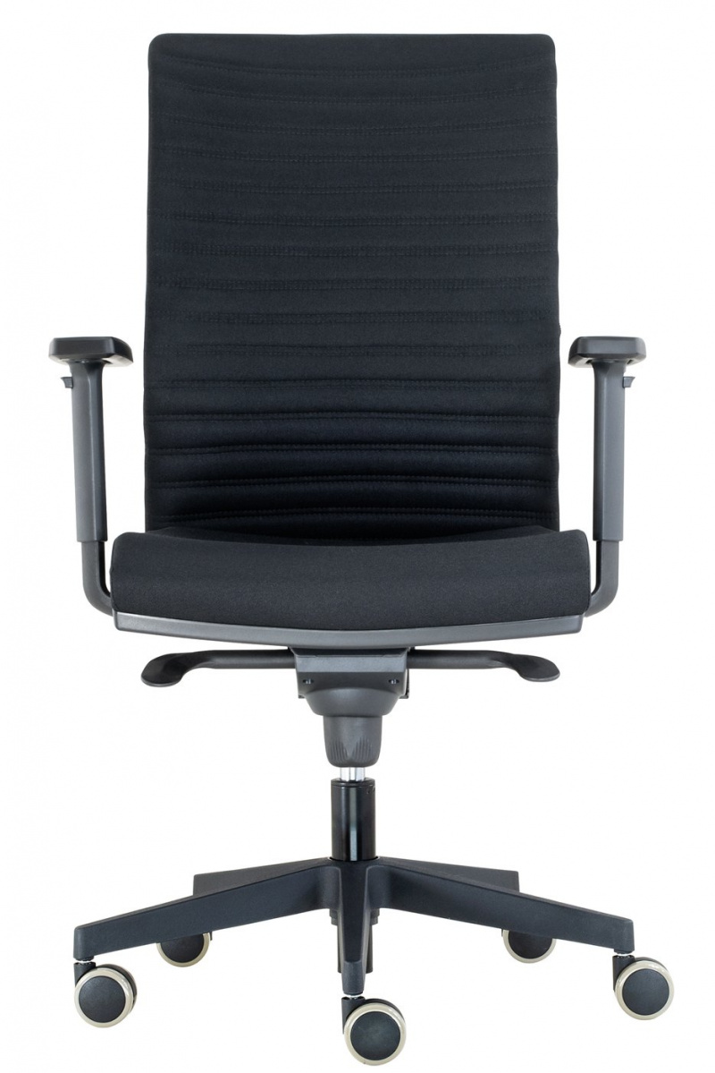 kancelárska stolička REFIRE synchro, skladová BLACK 27