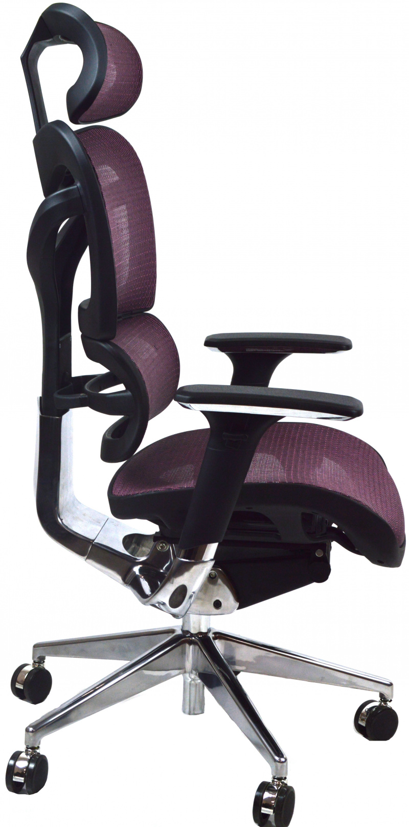 kancelářská židle Aries JNS-701, vínová