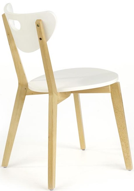 Jedálenská stolička PEPPI biela