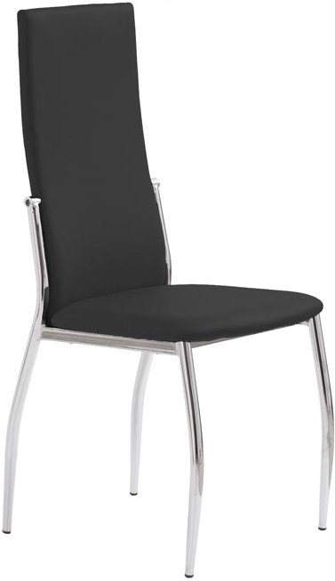 Jedálenská stolička K3 čierna
