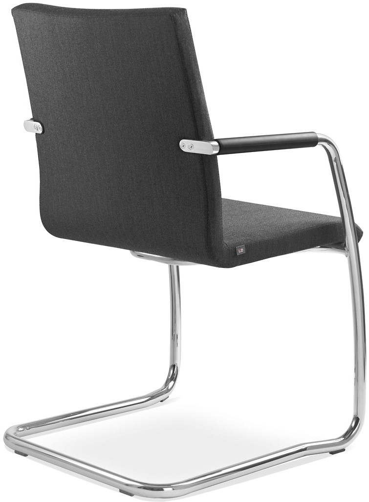 Konferenčná stolička SEANCE CARE 076-KZ-N4, kostra chrom