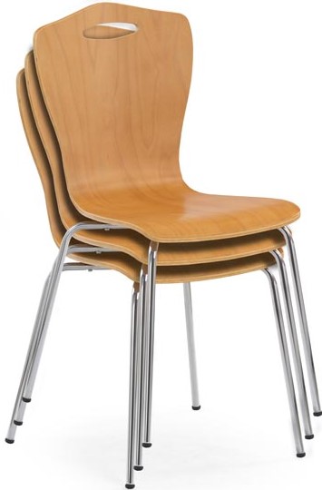 Jedálenská stolička K84 olša