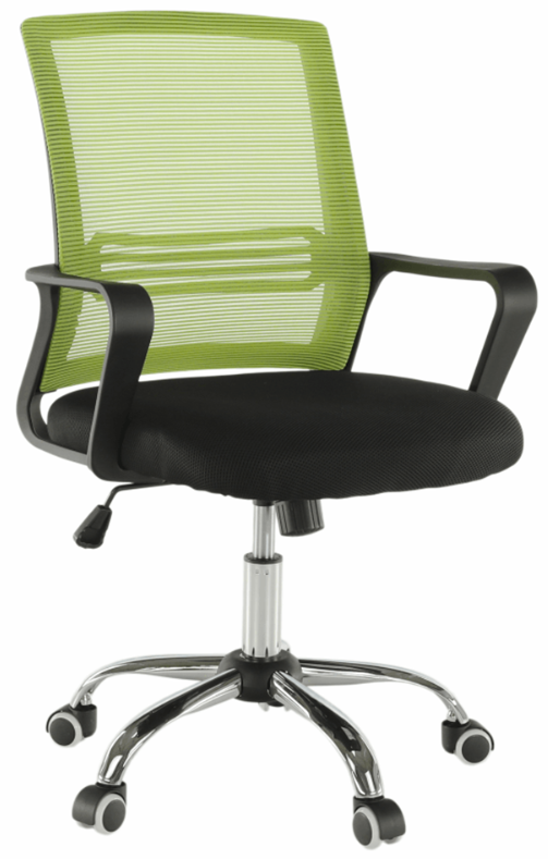 Kancelárská stolička APOLO zeleno-černá