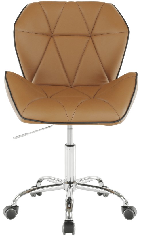 Kancelárská stolička, hnedá-camel, TWIST