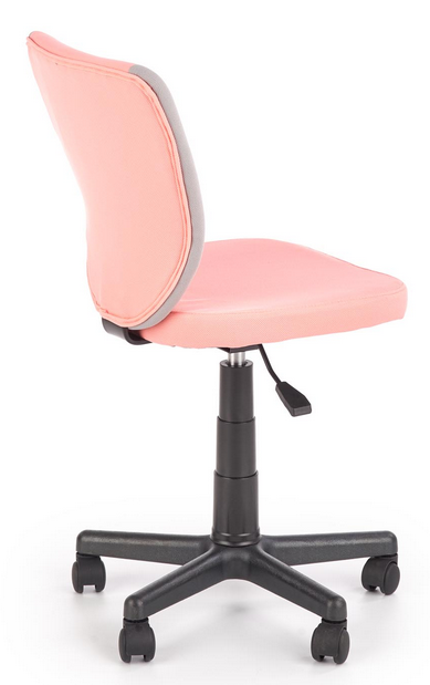 Detská stolička Toby sivá/ružová