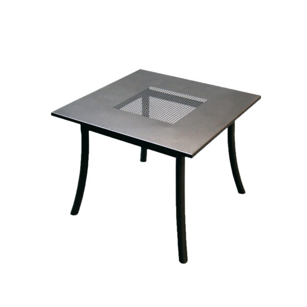 Kovový záhradný stôl PL 90x90cm - U511
