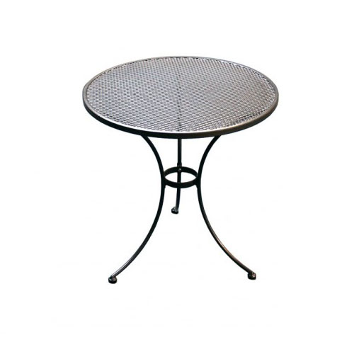 Kovový záhradný stôl TAKO 70cm - U501 guľatý