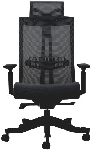 kancelárská stolička S6 černá