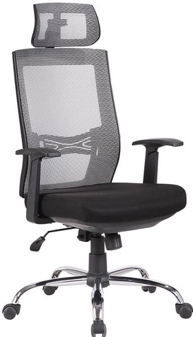 kancelárska stolička MARIKA YH-6068H sivá