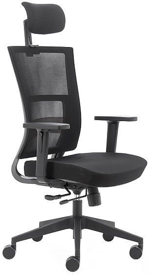kancelárska stolička BZJ 373 - čierná
