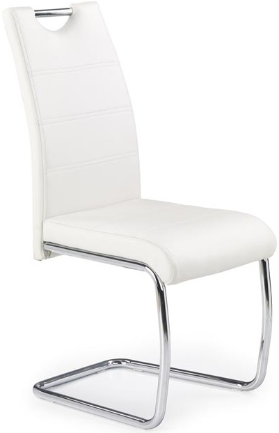 Jedálenská stolička K211 bielá