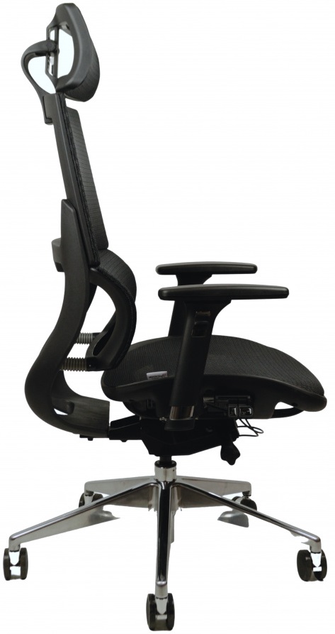 kancelárská stolička TAURUS JNS-426A, čierna W11