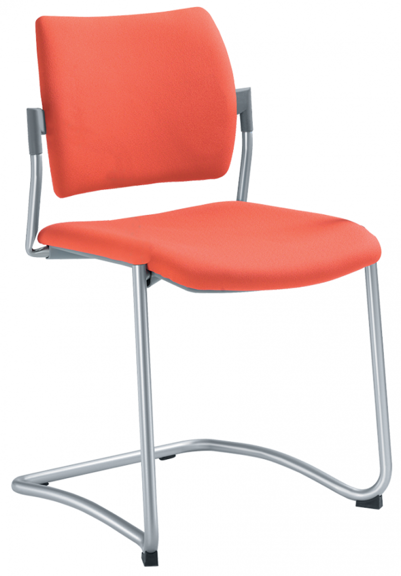 konferenčná stolička DREAM 131-Z-N2, kostra šedá