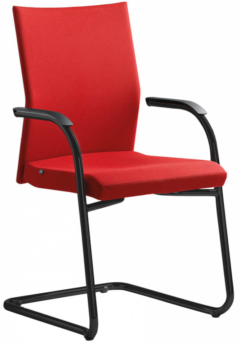 konferenčná stolička WEB OMEGA 410-Z-N1, kostra čierna