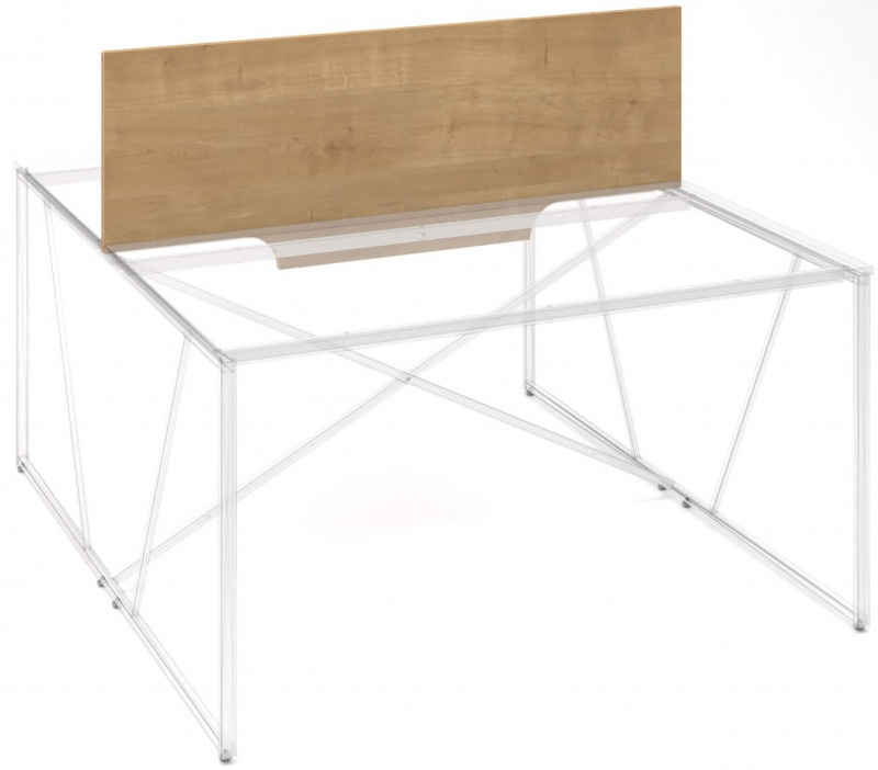 Deliaci panel pre dvojmiestne stoly ProX 158x1,8x50,4