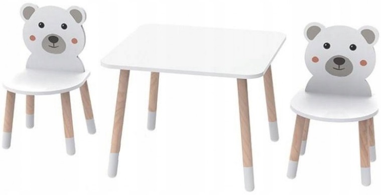 Detský stôl so stoličkami MACKO
