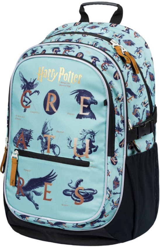 BAAGL SET 3 Core Harry Potter Fantastické zvery: batoh, peračník, vrecko