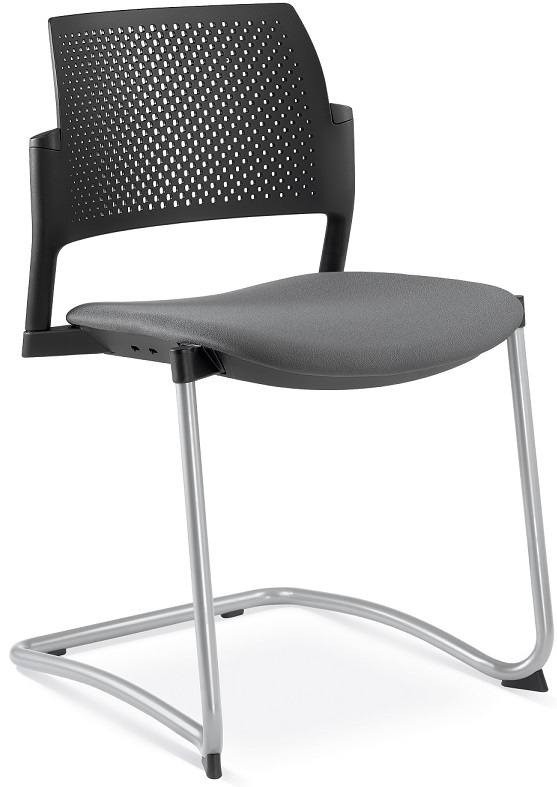 konferenčná stolička DREAM+ 101BL-Z-N4, kostra chrom