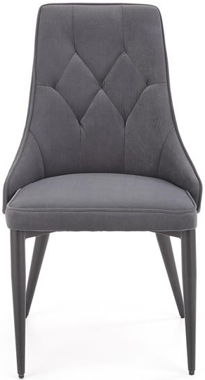 Jedálenská stolička K365 sivá