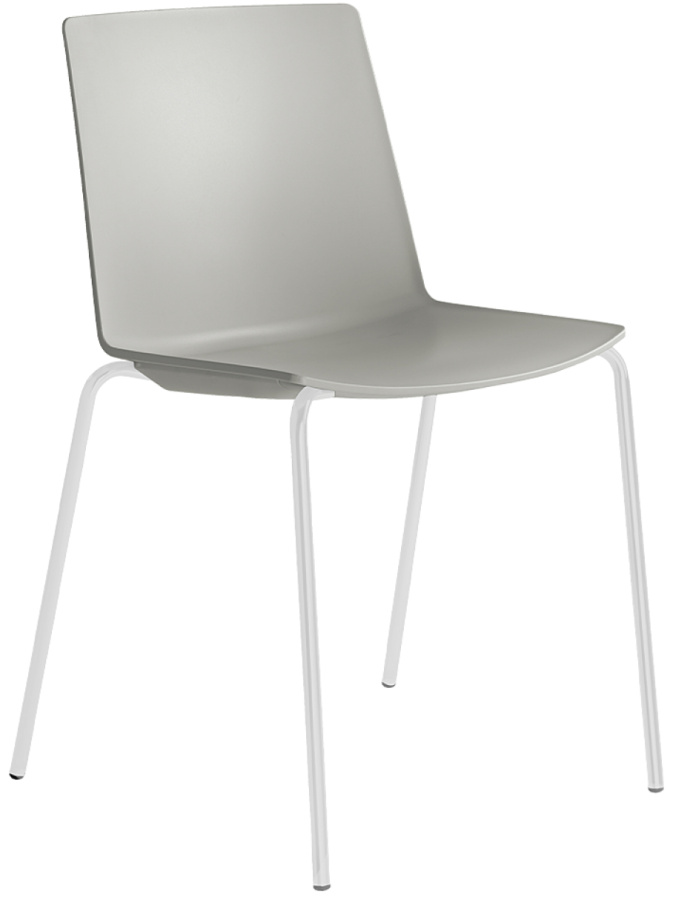 Konferenčná stolička SKY FRESH 050-N0, kostra biela