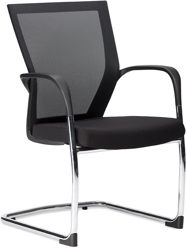 konferenčná stolička KOMFORT - BZJ 240 čierná látka